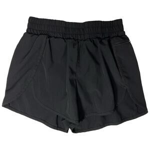 Blooming Jelly Black Lined Workout Running Shorts Size S